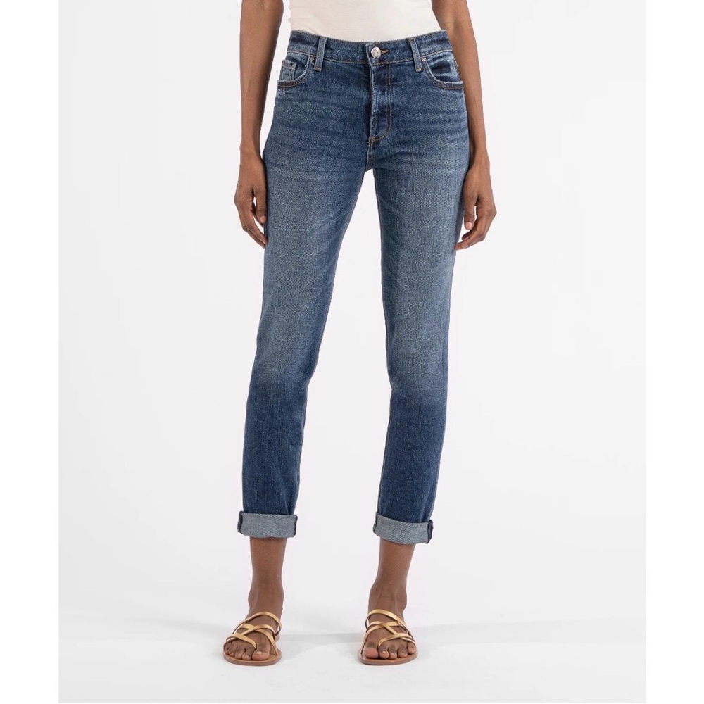 New Kut from the kloth Classic Blue Women's Jean’s high rise Juliet
